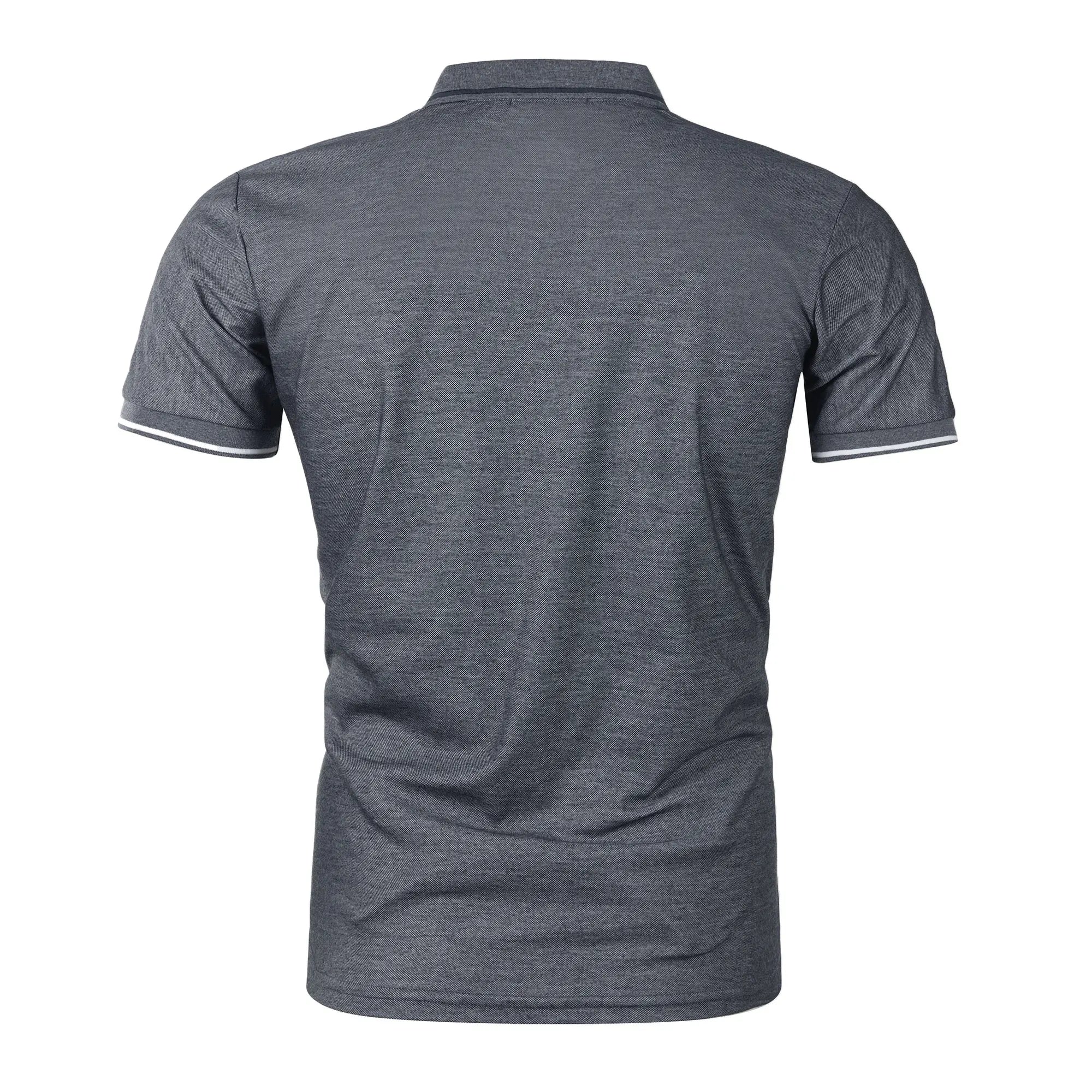 Men's summer casual fashion polo shirt short sleeve men's short sleeve color lapel top T-shirt short sleeve lapel fashion