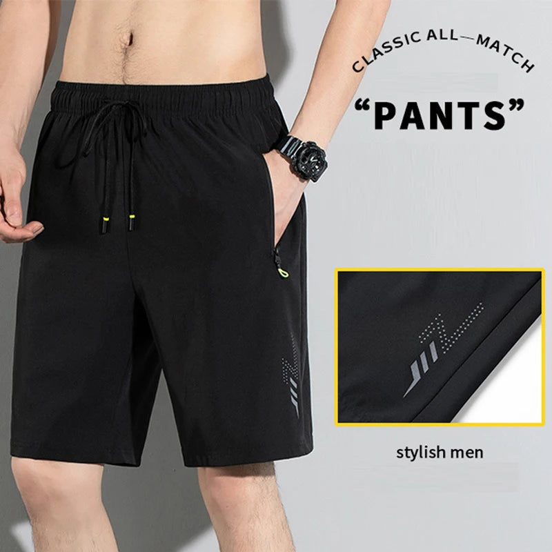 Loose Casual Shorts Men Sports Quick Dry Training Running Short Pants Gym Shorts Men Workout Bottom Man Summer Board Short Pants
