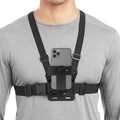 Chest Neck Holder for Mobile Phone, First Person Perspective Live Streaming Neck Holder, Outdoor Live Streaming Phone Holder