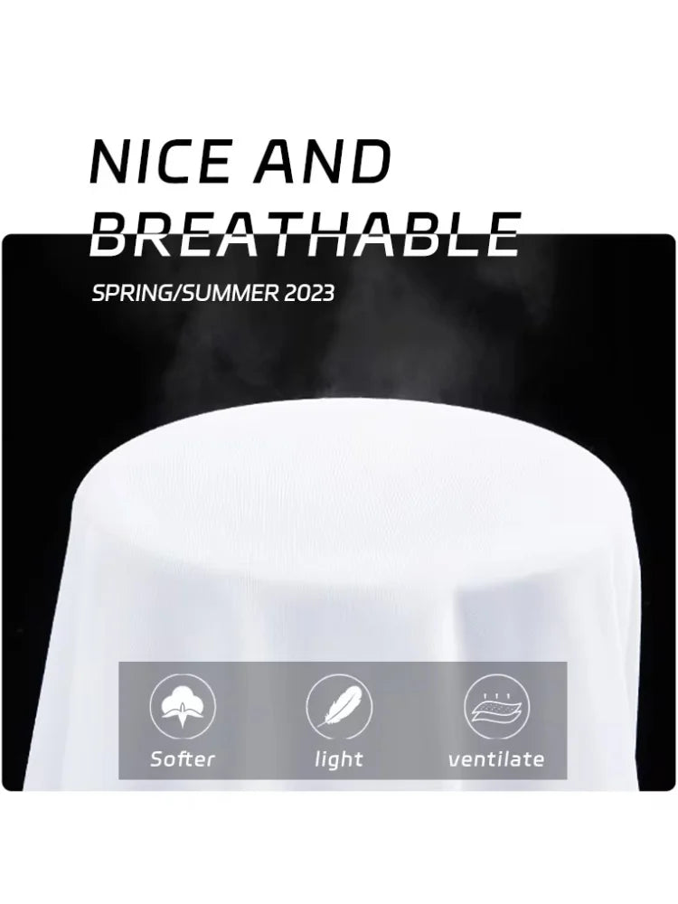 2025 New Men's Breathable Novelty T Shirt Casual Round Neck Moisture Transferring Polyester Short Sleeve Large Size Men's Tops